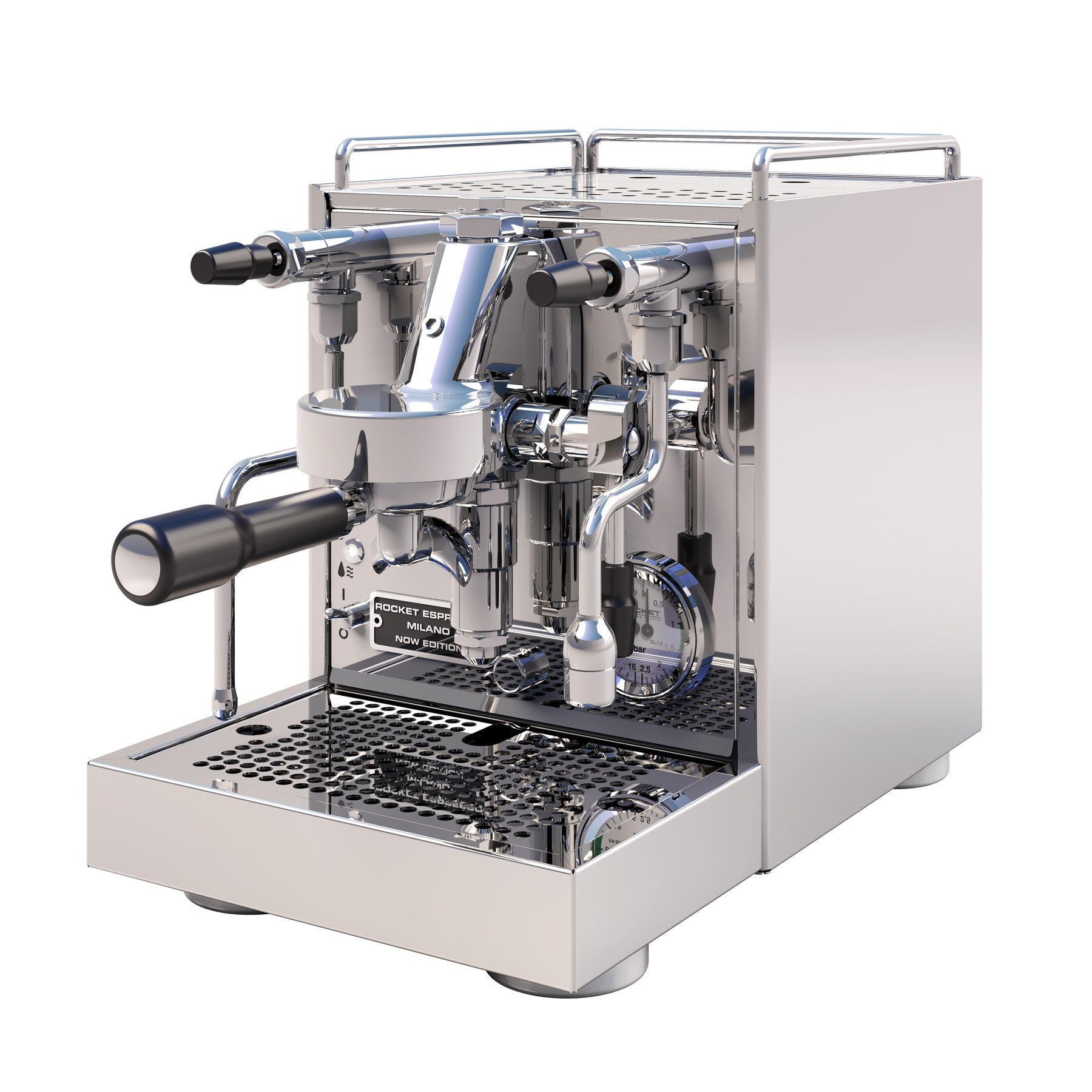 Rocket NOW Inox versus Rocket Appartamento 2.0 Inox Black – Espresso-Maschine und Ausstattung aus dem BaristaYOU-Sortiment