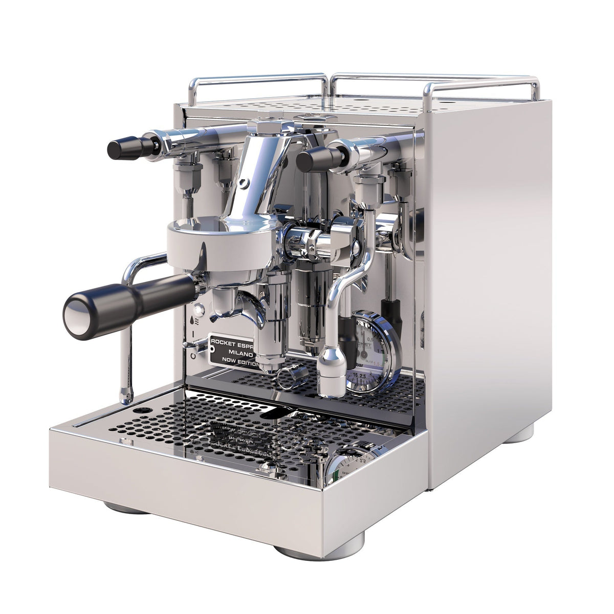 Rocket NOW Inox versus Rocket Appartamento 2.0 Inox Black – Espresso-Maschine und Ausstattung aus dem BaristaYOU-Sortiment
