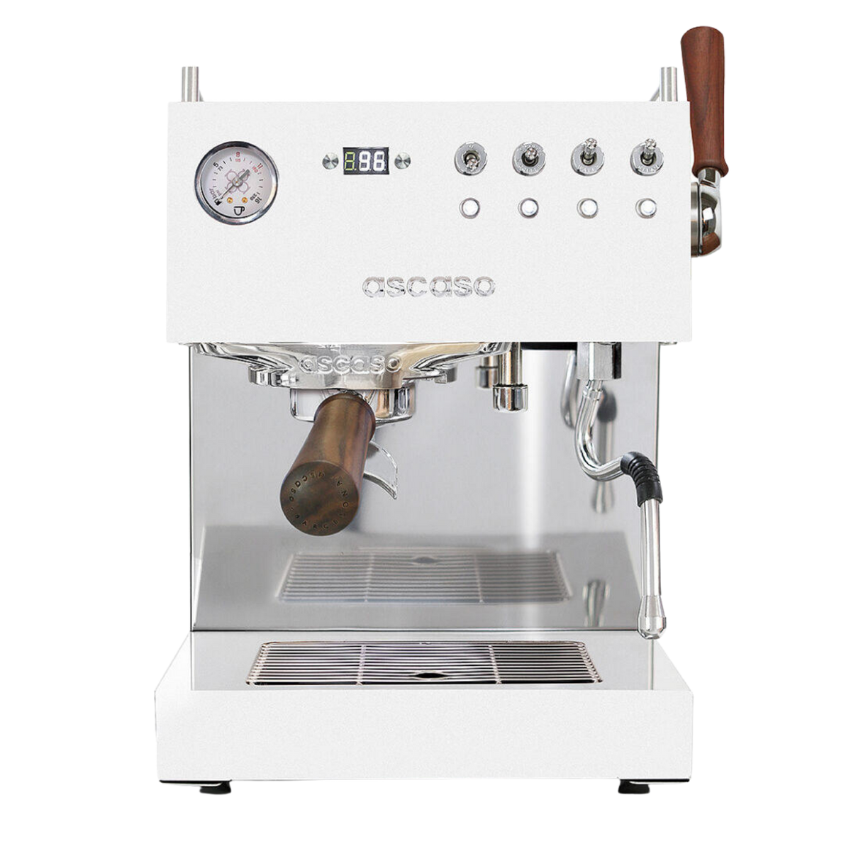 Ascaso DUO Plus Weiß oder La Marzocco Linea Micra Weiß – Original-Produktabbildung im BaristaYOU Magazin