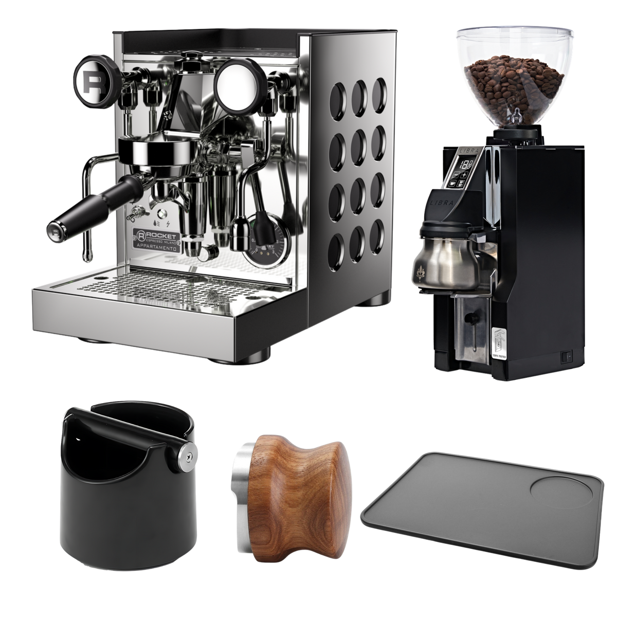 Rocket Appartamento TCA Schwarz mit Eureka Libra 65 AP Bundle