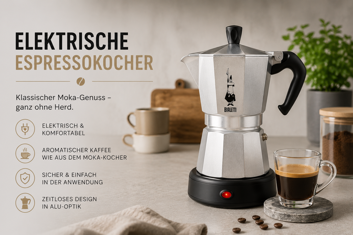 Elektrische Espressokocher