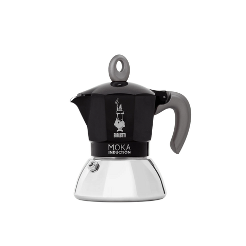 Bialetti Moka Induction negra – 2 tazas