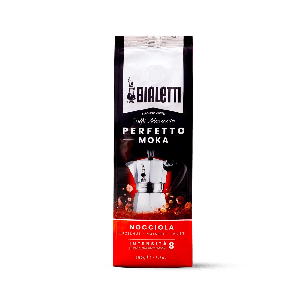Bialetti Perfetto Moka Nocciola – ground coffee 250 g
