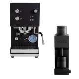 Profitec GO 2.0 Schwarz + Varia VS4 Schwarz Bundle