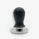 Wiedemann Wiedecent Tamper V6, 58.35mm robust steel espresso tamper with ergonomic design and calibrated spring for precise pressure.