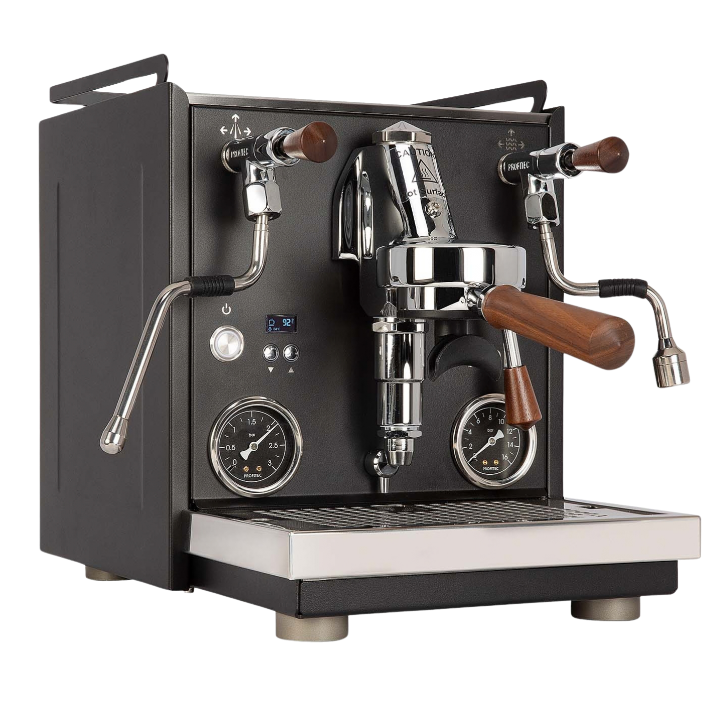 Profitec RIDE Schwarz Espressomaschine Exclusive Line – Bestandteil des Bundles