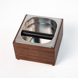 Rb Crafts Knock Box Edelstahl - Walnuss