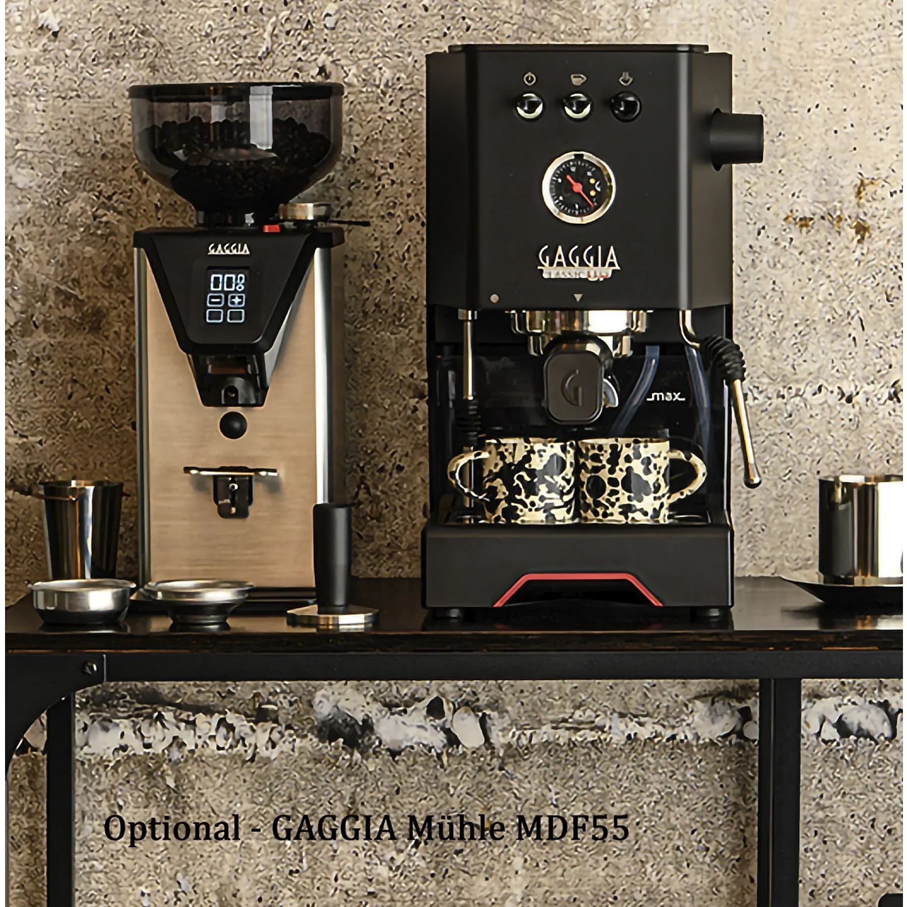 Gaggia Classic UP Seitenansicht