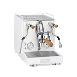 La Pavoni New Cellini Evolution Weiß mit Holz