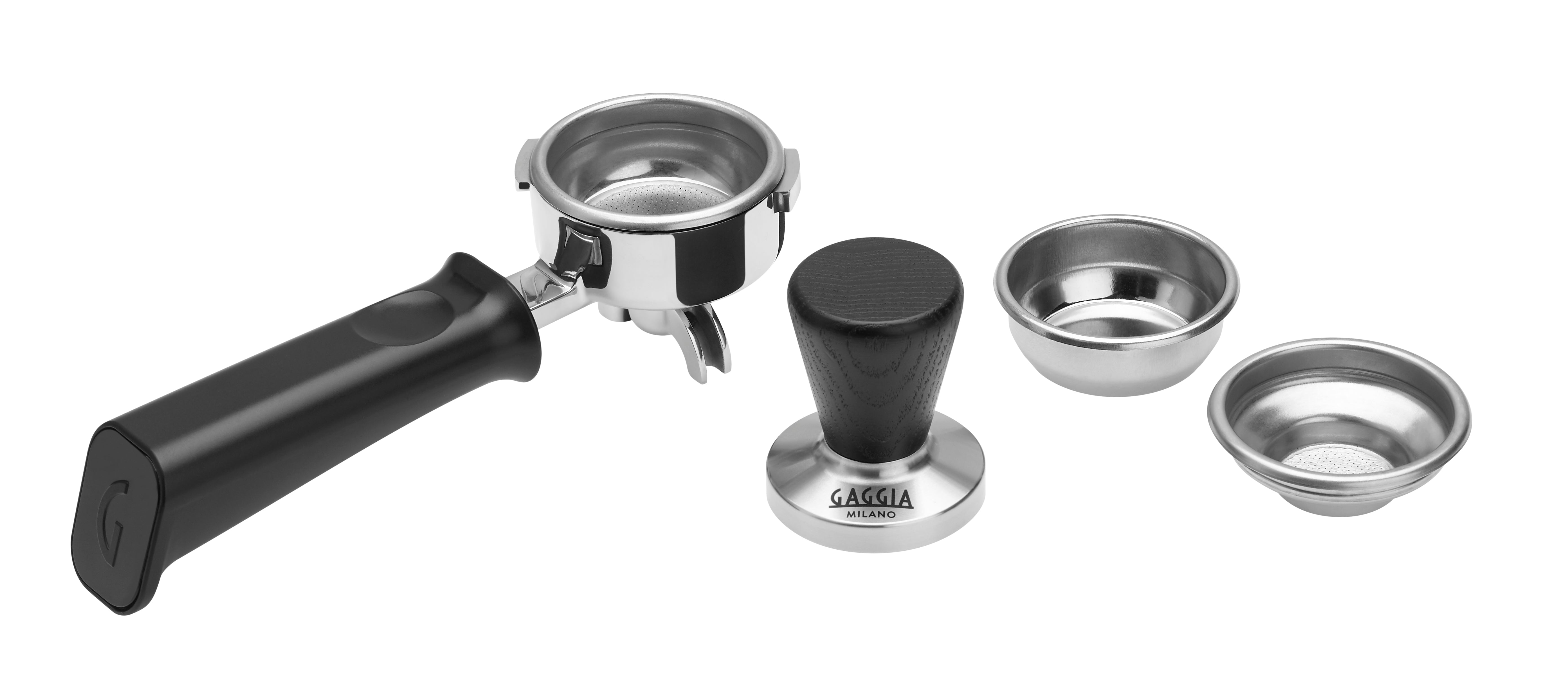 Gaggia Classic GT Detailansicht Siebträger und Tamper
