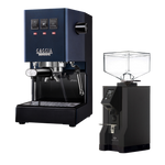 Gaggia Classic Evo Pro E24 Blau + Eureka Mignon Specialità Schwarz Bundle