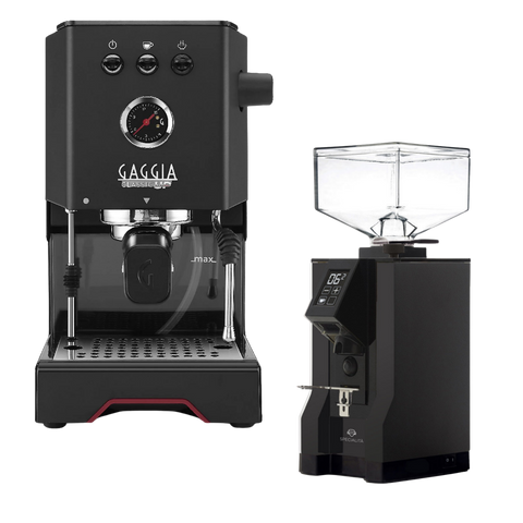 Gaggia Classic UP + Eureka Mignon Specialità Black Bundle