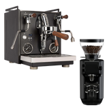 Profitec RIDE Schwarz & Mahlkönig E64 WS Schwarz – Dualboiler Bundle