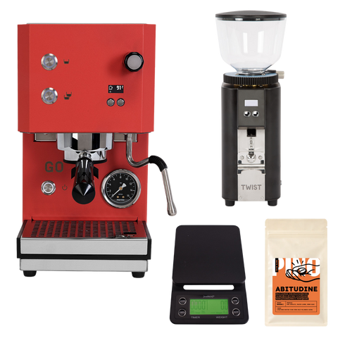 Profitec GO 2.0 Rot & TWIST A54 Espresso Starter Bundle