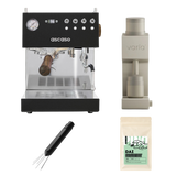 Ascaso Steel DUO PID V3 Schwarz Holz & Varia VS4 Sand Bundle