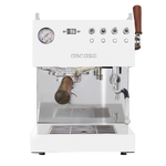 Ascaso Steel DUO Plus PID V3 Weiß / Holz – Espressomaschine im Set