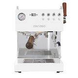 Ascaso Steel DUO Plus PID V3 Weiß / Holz – Espressomaschine im Set