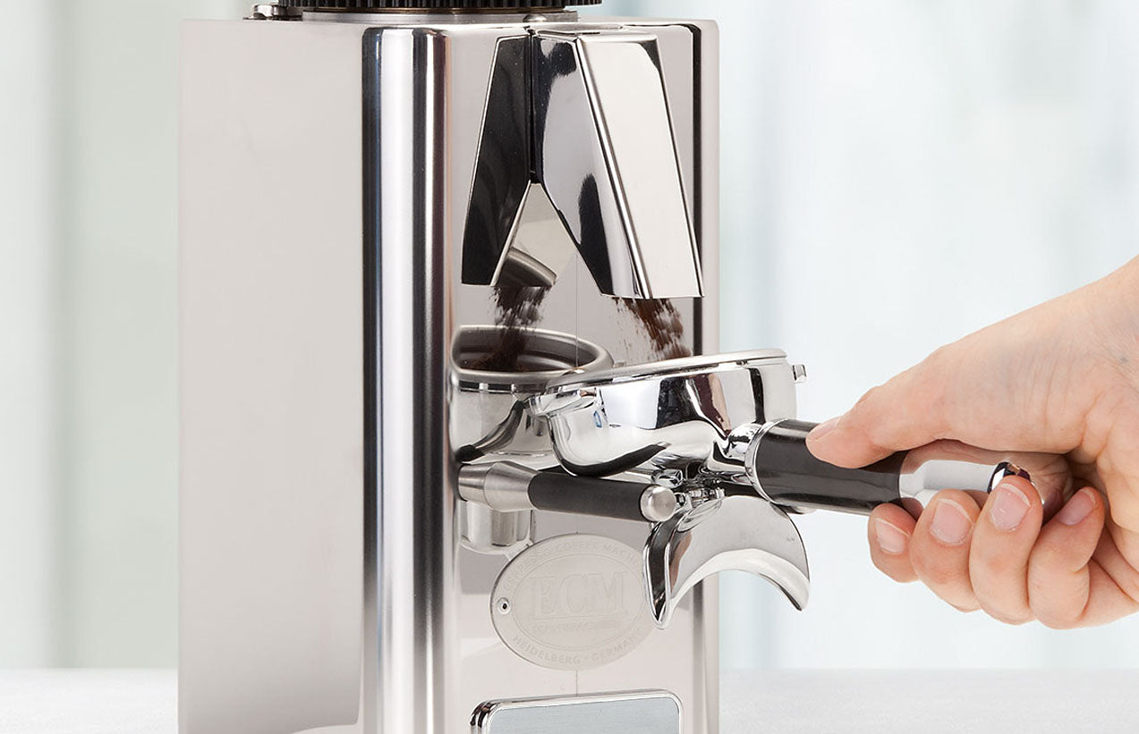 ECM S-Automatik 64 Detailansicht mit Filterträger