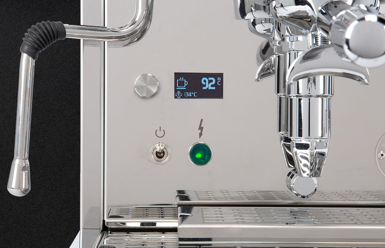 ECM Synchronika II Detailansicht OLED-Display
