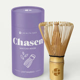 Barista You Matcha Set S Bio Matcha 1. Ernte mit Bambusbesen