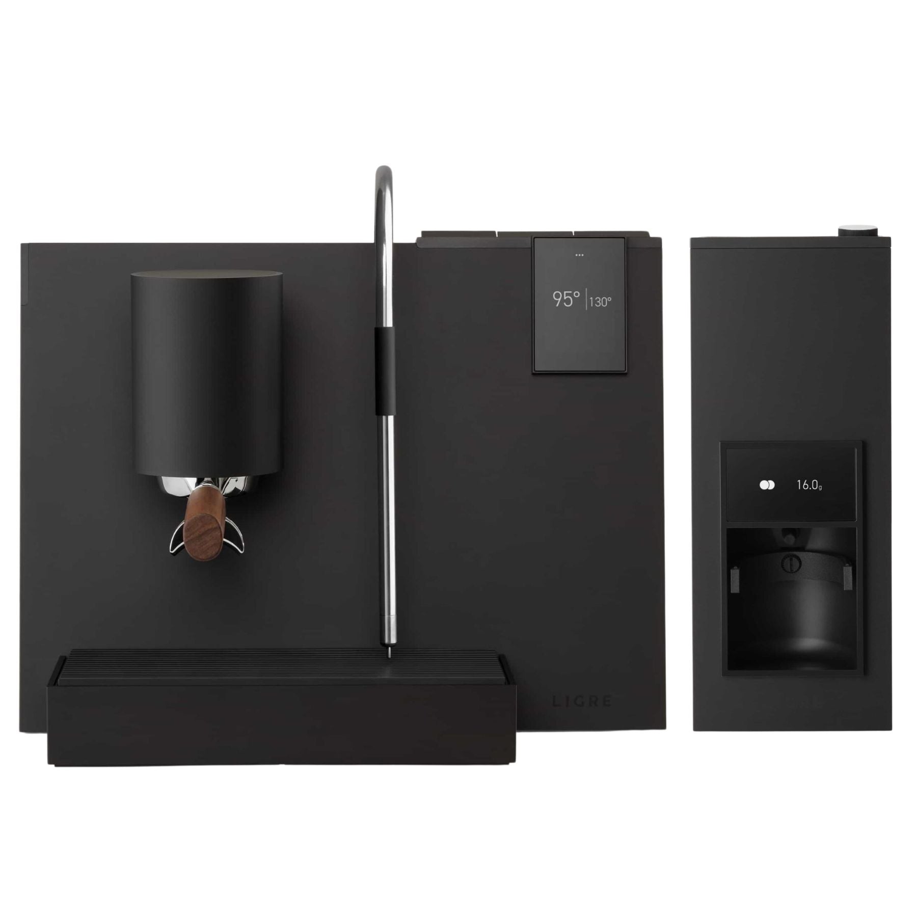 LIGRE Youn Black Mat und Siji Set Aussteller