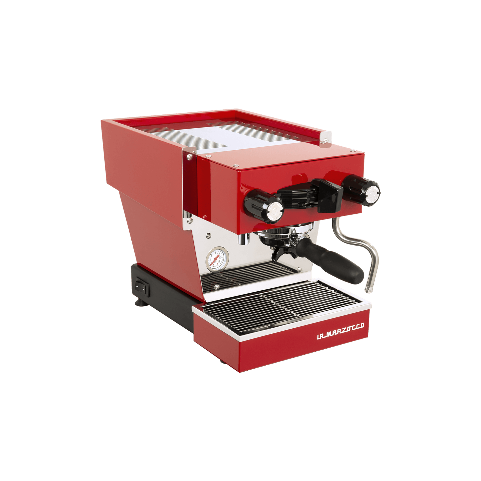 La Marzocco Linea Micra in Rot kompakte Dual-Boiler Espressomaschine