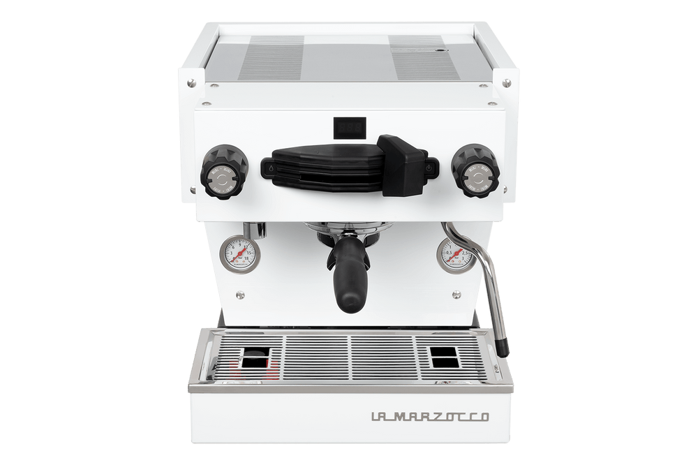 La Marzocco Linea Mini R Blanc Bundle – avec moulin Pico & balance Connected