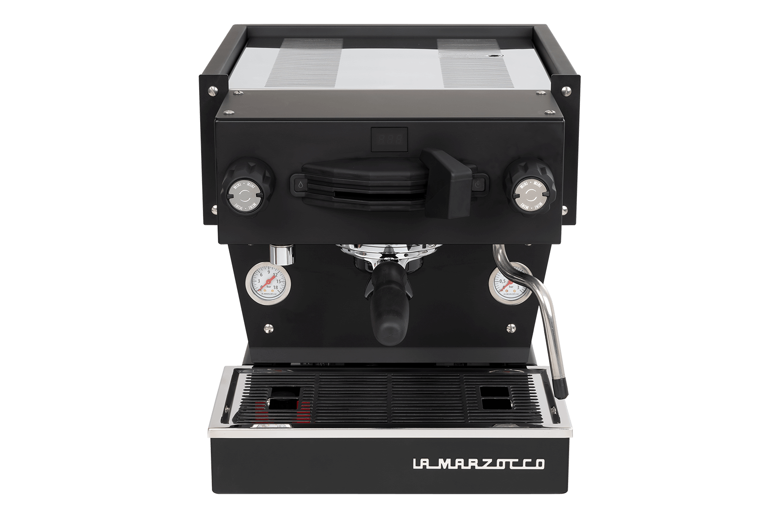 La Marzocco Linea Mini R Schwarz Bundle – mit Pico Mühle & Connected Waage