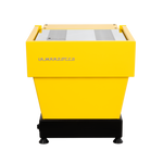 La Marzocco Linea Mini R in Gelb Rückansicht
