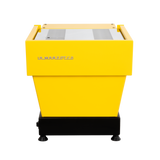 La Marzocco Linea Mini R in Gelb Rückansicht