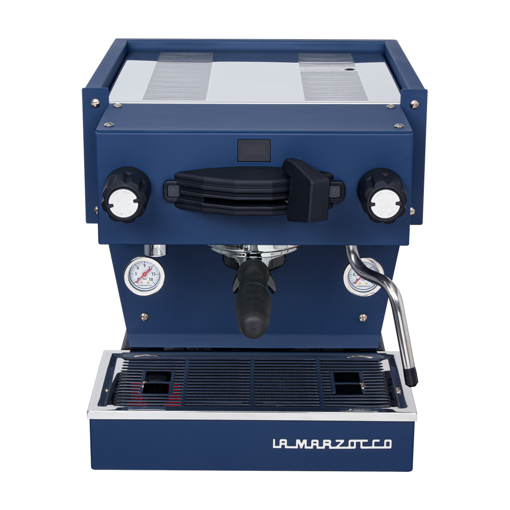 La Marzocco Linea Mini R y Pico Azul Marino - Paquete Premium