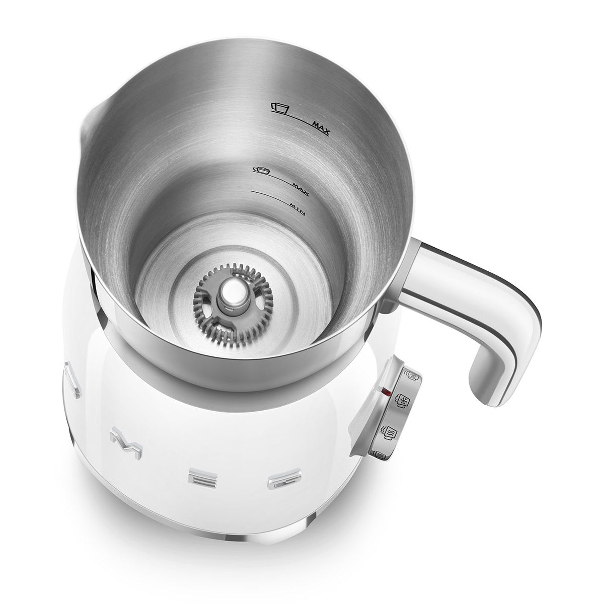 Smeg Milchaufschäumer Weiß MFF11WHEU