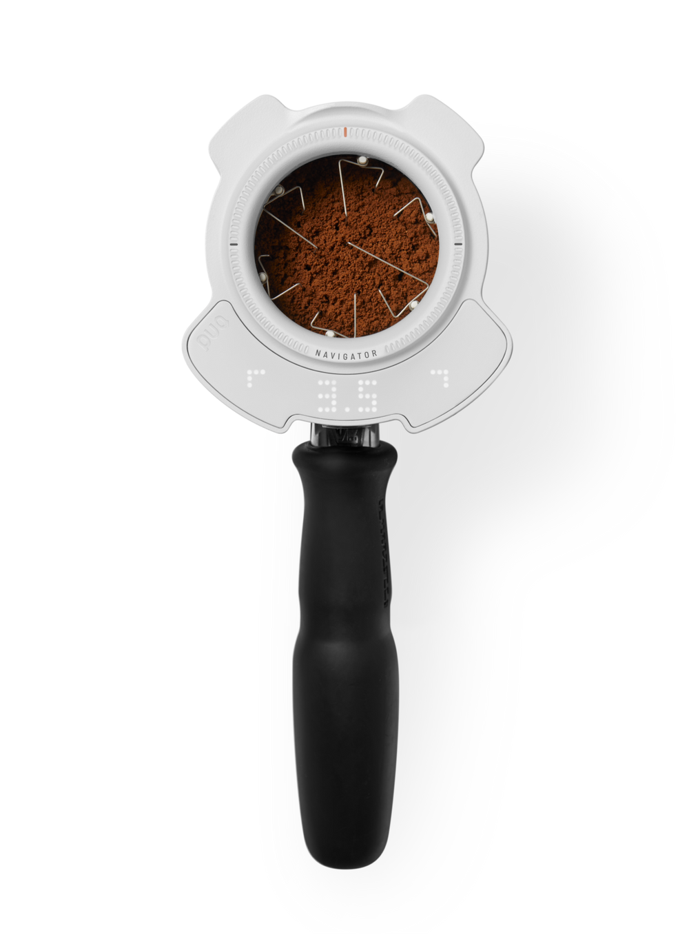 Puq Prep Navigator Weiß – WDT Tool für perfekte Espresso-Extraktion - 58mm