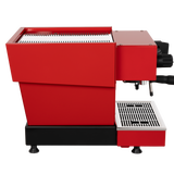 La Marzocco Linea Mini R in Rot Seitenansicht links