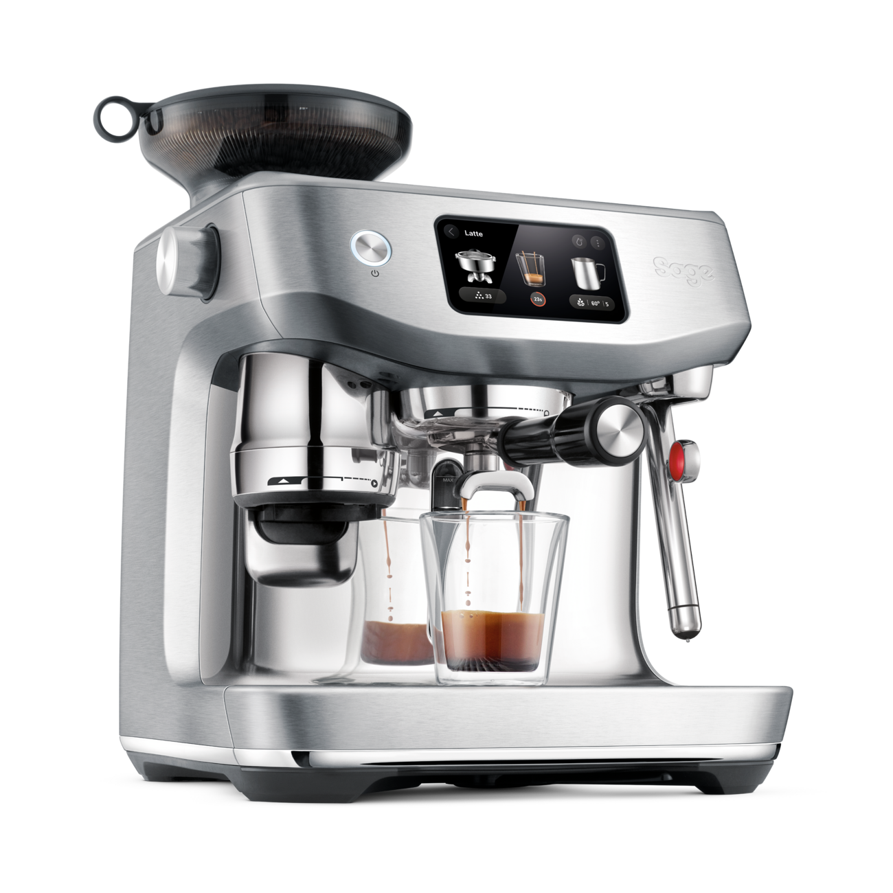 Sage The Oracle Jet Espressomaschine Frontalansicht
