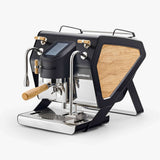 Sanremo YOU in Schwarz mit Olivenholz Espressomaschine