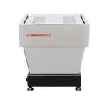 La Marzocco Linea Mini R in Edelstahl Rückansicht