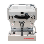 La Marzocco Linea Mini R in Edelstahl Frontansicht