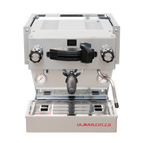 La Marzocco Linea Mini R in Edelstahl Frontansicht