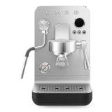 Smeg Mini Pro EMC02 Schwarz Espressomaschine Frontalansicht