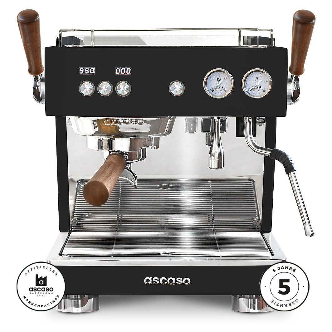 Ascaso Baby T Plus mit Flow Control Bundle mit Fiorenzato Allground Sense GBW