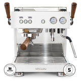 Ascaso Baby T Plus mit Flowcontrol Weiß
