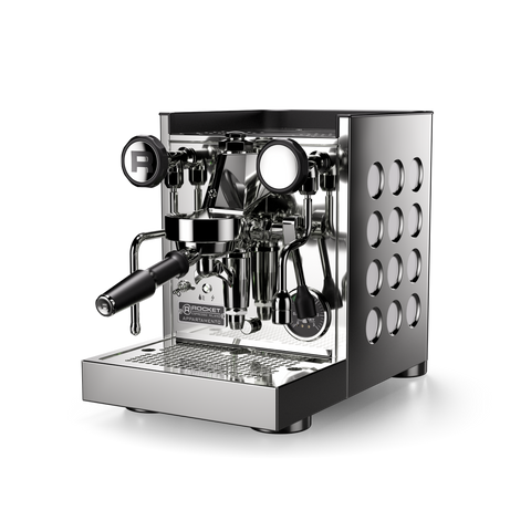 Rocket Appartamento TCA Chrom/Weiß & Mahlkönig E64 WS Weiß + Sync Scale – Premium Espresso Bundle