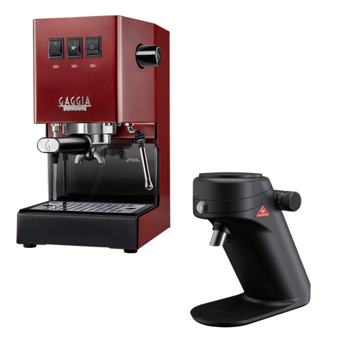 Gaggia Classic Evo Pro E24 Roja + Mahlkönig X64 SD Negra, conjunto