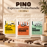 PINO Espresso Entdecker-Set – Gulp, Abitudine und Dai, jeweils 250 g