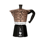 Bialetti Dolce & Gabbana Leopardo Moka Express 6 Tassen – Vorderseite