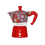 Bialetti x Dolce & Gabbana Moka Express Sicilian Cart – Espressokocher, 6 Tassen