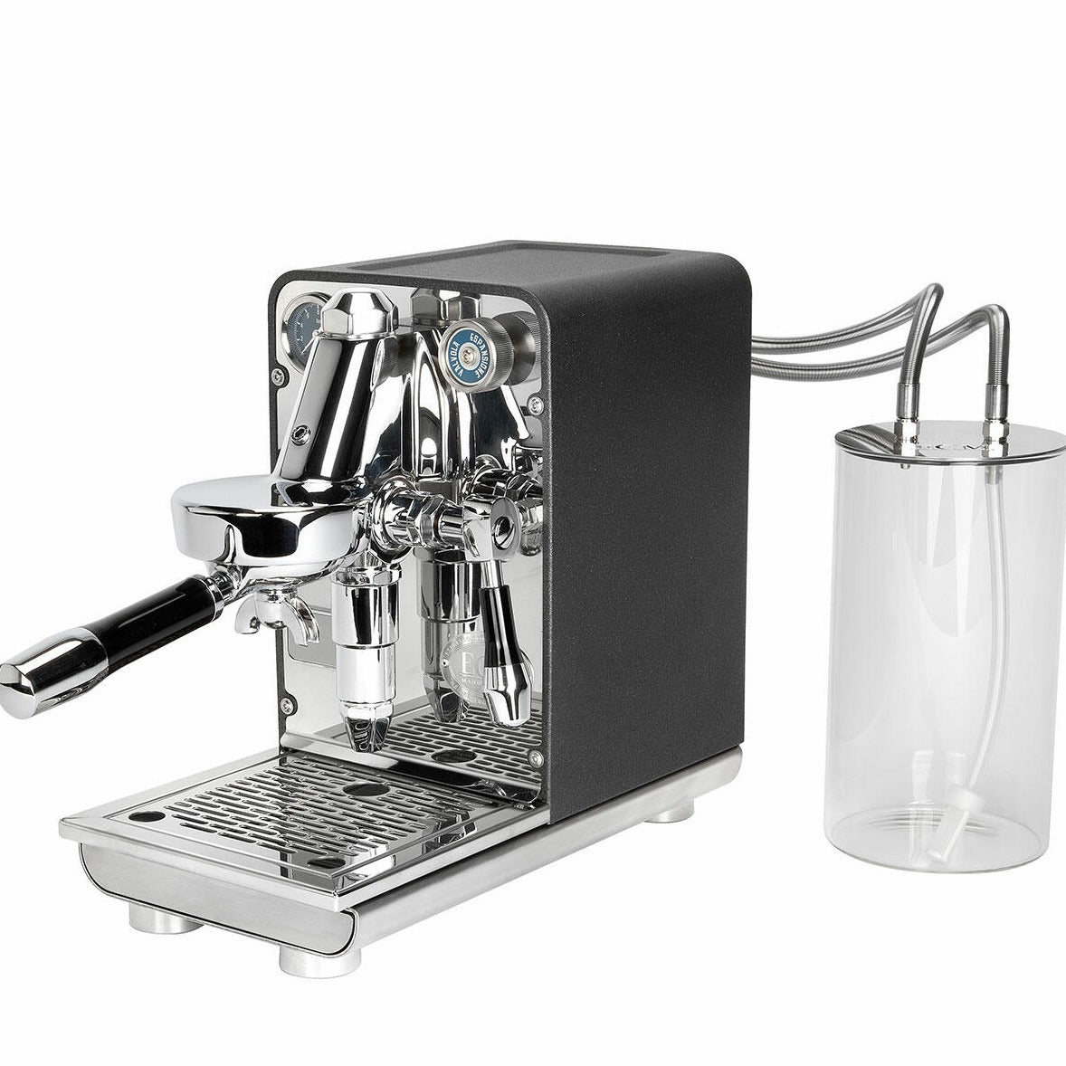 ECM Puristika Espressomaschine in Edelstahl Anthrazit