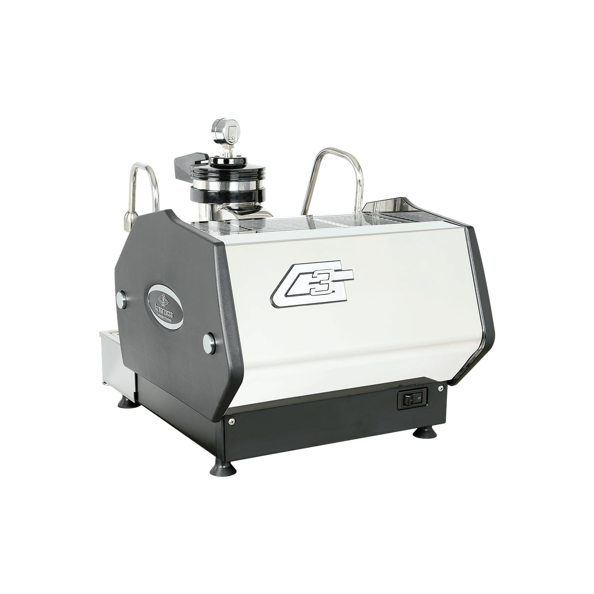 La Marzocco GS3 MP Espressomaschine Rückansicht mit Anschlüssen