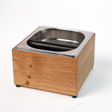 Rb Crafts Knock Box Edelstahl - Eiche